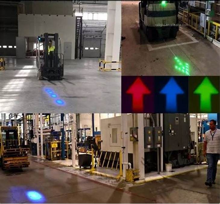 Forklift with Arrow Light