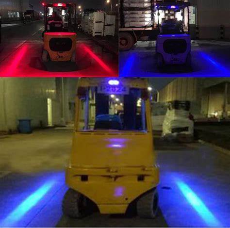 Forklift with Zone Light